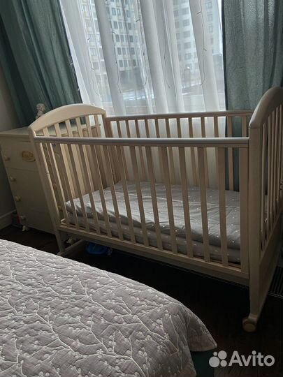 Детская кроватка и комод Pali Zoo