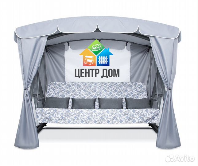 Качели садовые премиум 