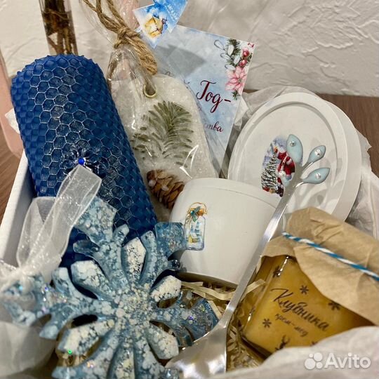 Подарочный набор новый год, новогодние боксы