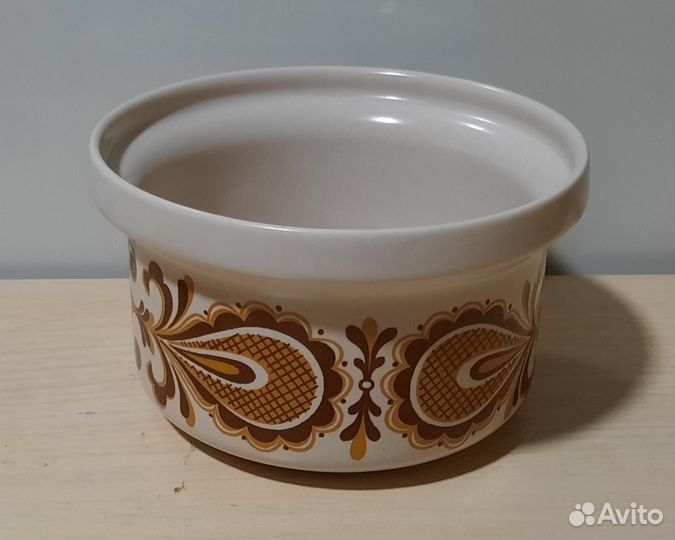 Горшок керамический СССР для запекания
