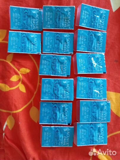 Линзы Acuvue oasys / PureVision 2, Menicon Premio