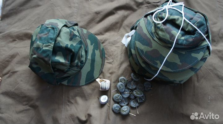 Кепка армейская с кокардой, флора