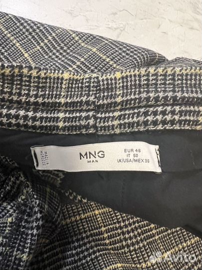 Брюки укороченные мужские Mango man