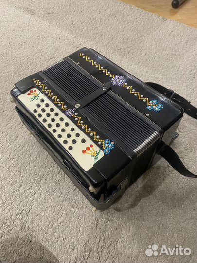 Гармонь Тульская 4-х голосая Г25x25-4-1