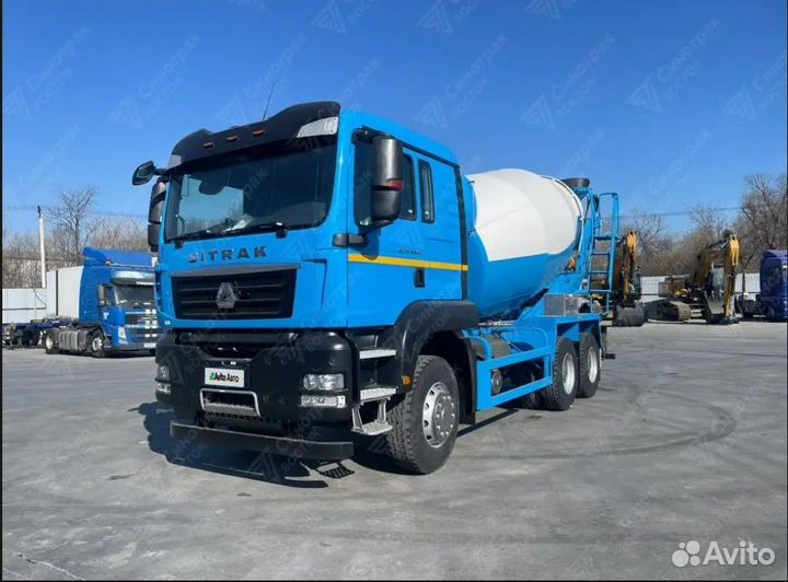 Автобетоносмеситель SITRAK C7H, 2024