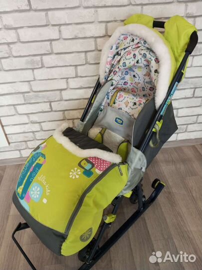 Санки коляска ника 7 2