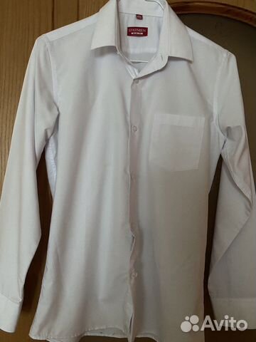 Рубашка белая на подростка