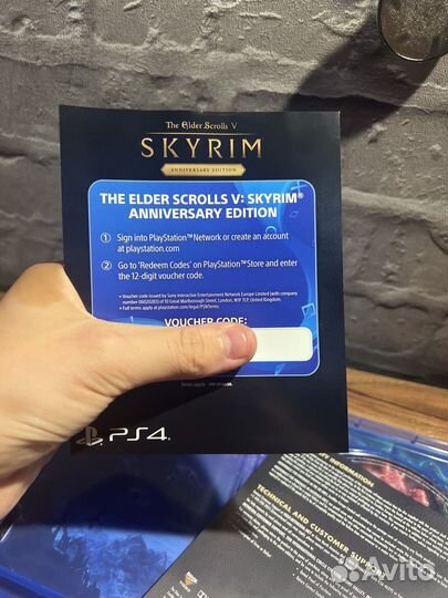 Новый skyrim PS4/5