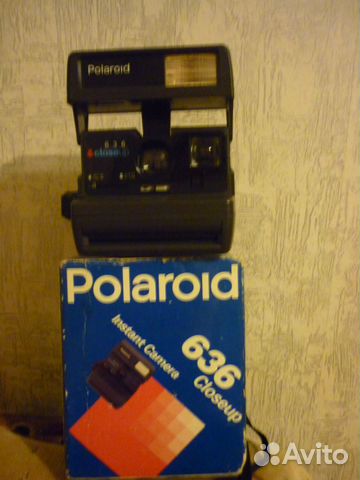 Фотоаппарпт Polaroid 636 Closeup