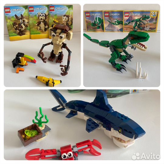 Лего Creator 3 в 1 оригинал