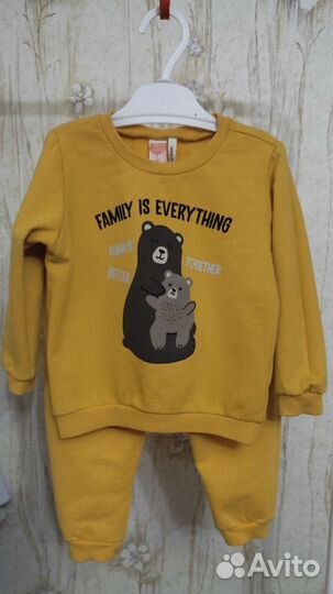 Костюм детский 80 86