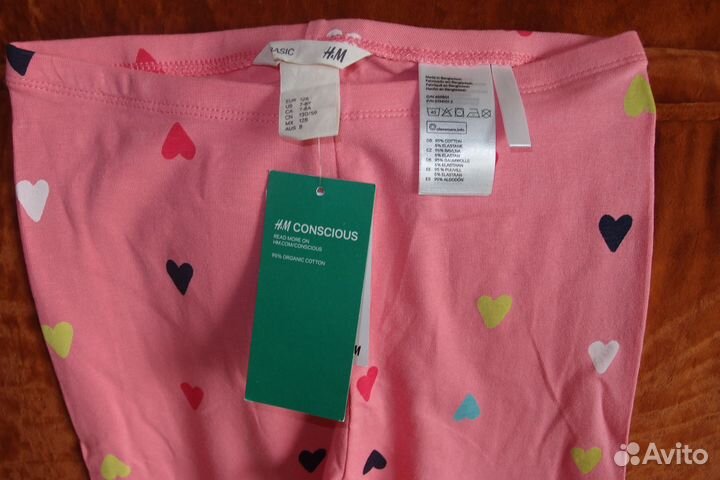 Лосины H&M для девочки новые