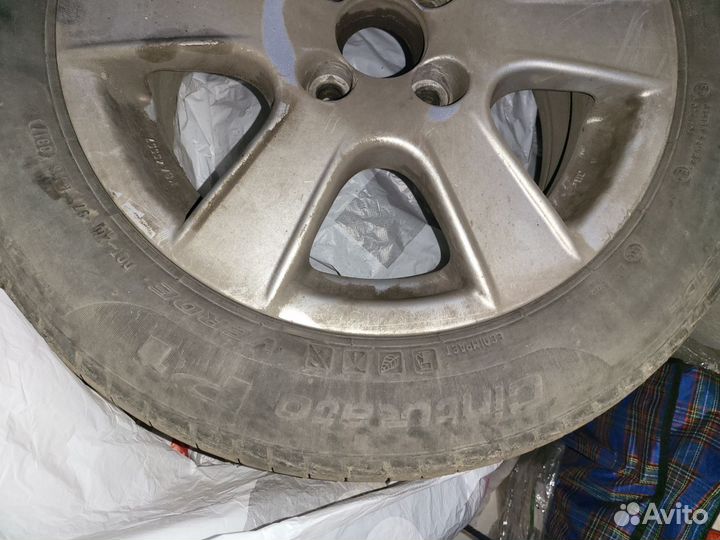 Комплект колёс летних колёс R15