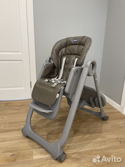 Стульчик для кормления chicco polly magic шезлонг