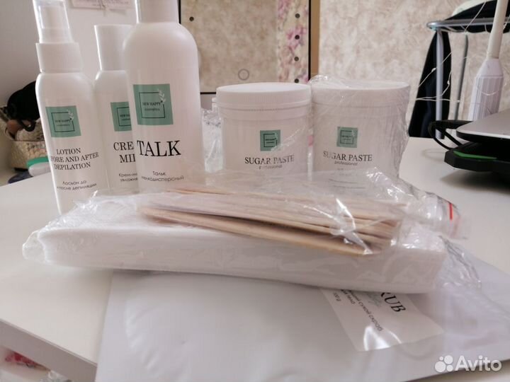 Набор для шугаринга и депиляции New happy