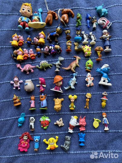 Игрушки из киндер сюрпризов