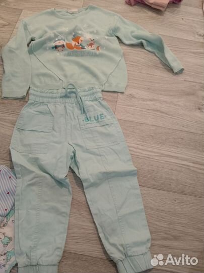 Вещи для девочки пакетом. 92 104