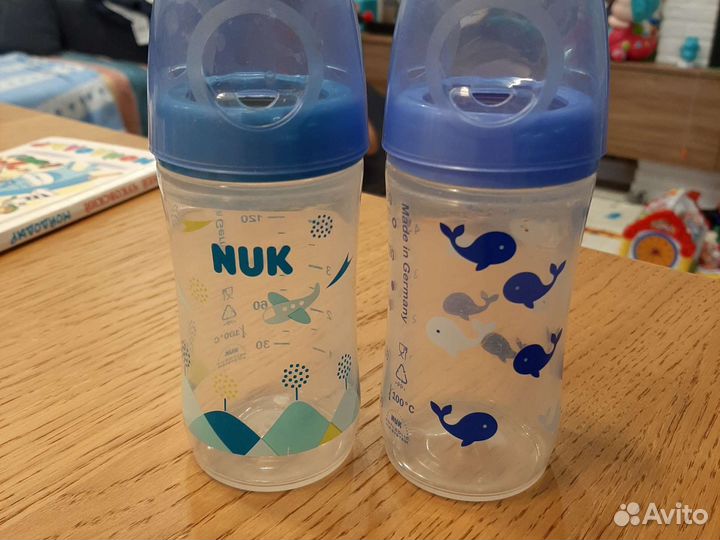 Бутылочки для кормления NUK 150 ml Ниблер