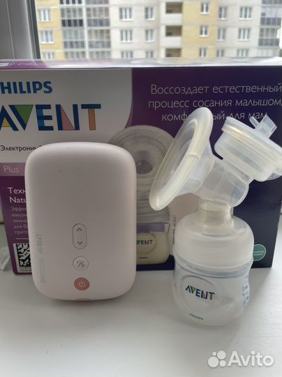 Молокоотсос avent электрический