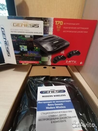 Игровая приставка retro genesis 16 bit