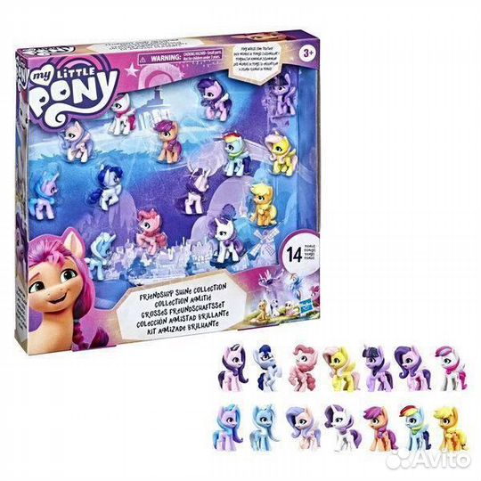 MY little pony. Игровой набор 14 мини-пони F20265L