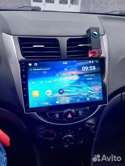 Магнитола на Hyundai Solaris 4/32GB