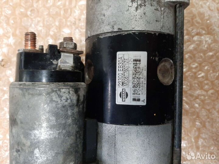 Стартер от ниссан патфайндр 2007 года 2.5 дизель