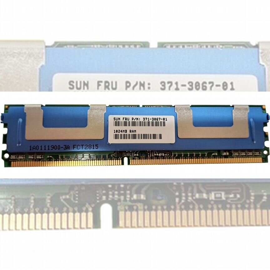 [371-3067-01] Оперативная Память Sun Ddr2 1gb 371-3067-01