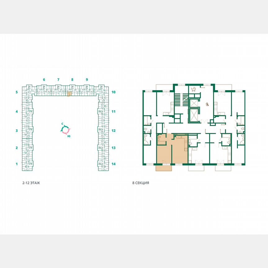1-к. квартира, 36,2 м², 7/12 эт.