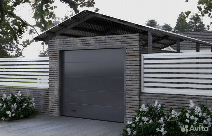 Секционные ворота