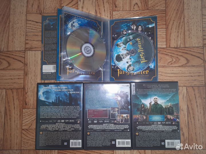 DVD Гарри Поттер 8 DVD, Парк Юрского периода 4 DVD