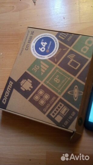 Планшет 8 андр digma 1588 8