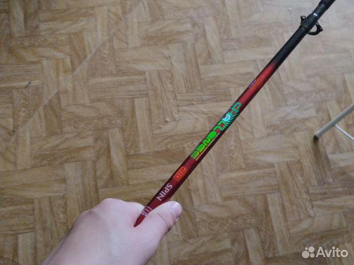 Спиннинг с катушкой