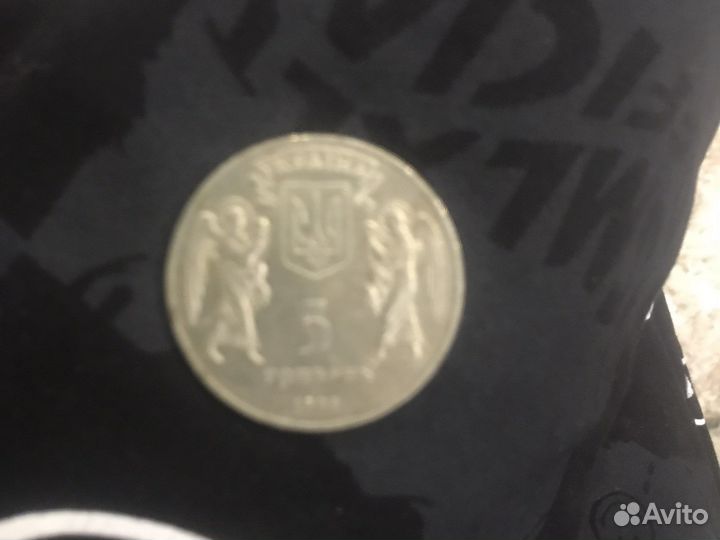 Монета 5 гривинь