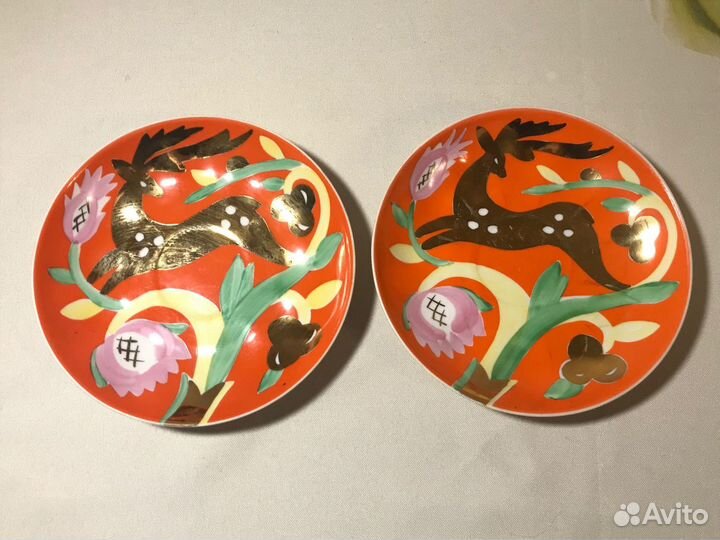 Сервиз Золотой олень Дулево остатки