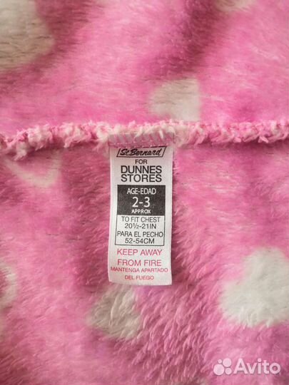 Халат банный для девочки