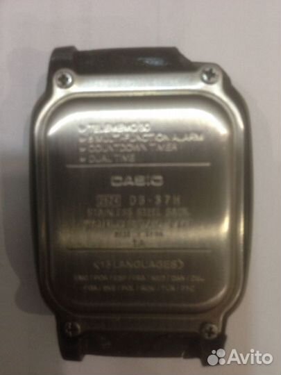 Часы casio DB-37H. Читаем описание