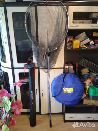 Подсак складной огромный новый