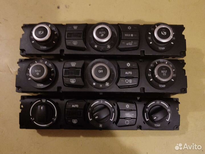 Блок климат контроля bmw E60 E61 E63 (ремонт)