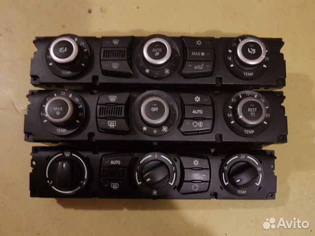 Блок климат контроля bmw E60 E61 E63 (ремонт)