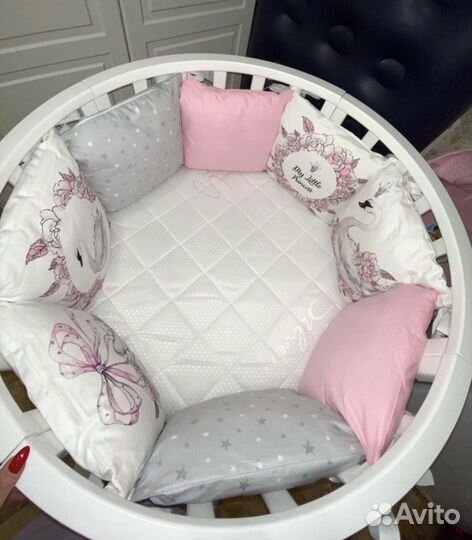 Бортики в кроватку