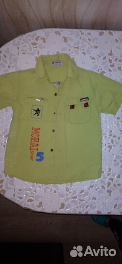 Рубашка детская для мальчиков