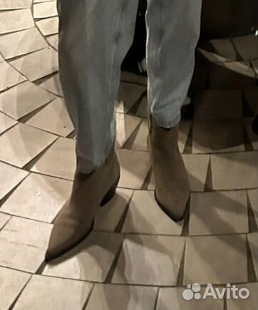 Казаки замшевые женские wysh