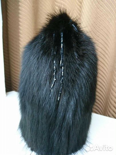 Шапка норковая новая