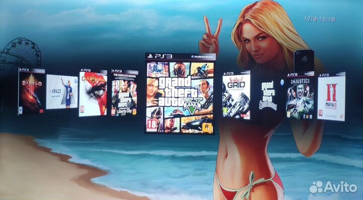 Sony PS3 SuperSlim 500gb/Прошита/HEN/50 Игр