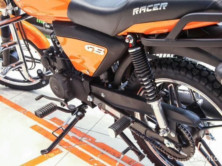 Мопед racer RC50 alpha + цпг 125 см3 оранжевый