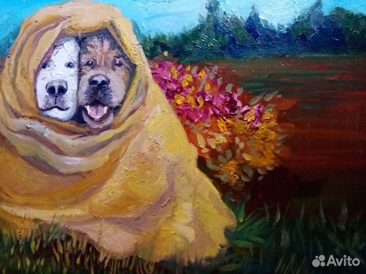 Картина маслом на холсте