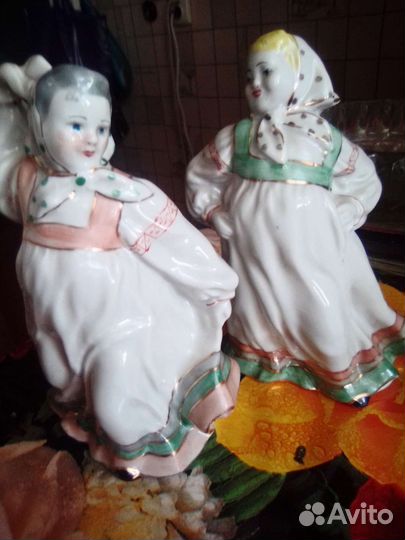 Фарфоровые статуэтки СССР лфз