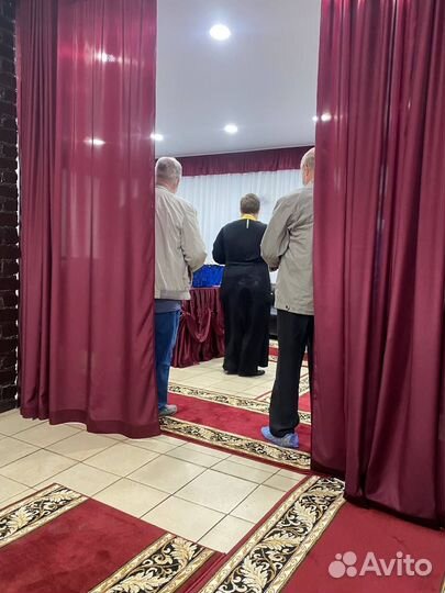 Аренда прощального зала