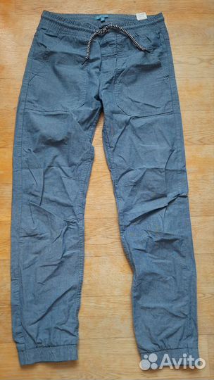 Джоггеры джинсовые